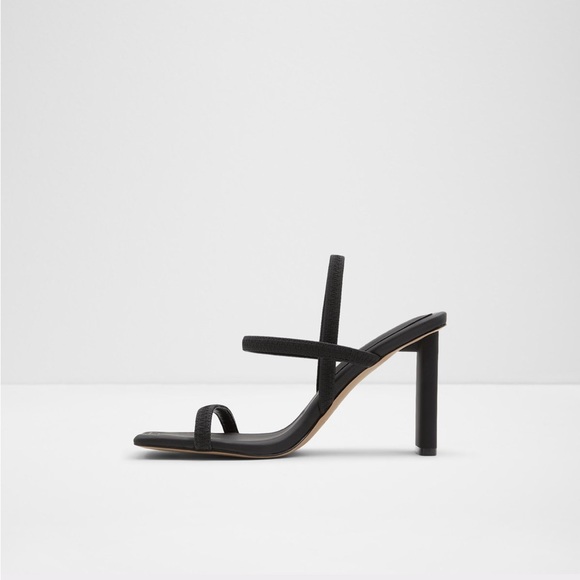 Aldo Okurra Black Strappy Sandals Size 8 - Picture 3 of 14